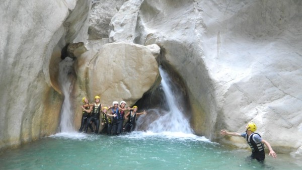 Kemer Canyoning Rafting & Zipline Tour