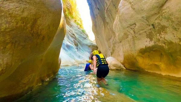 Kemer Canyoning Rafting & Zipline Tour