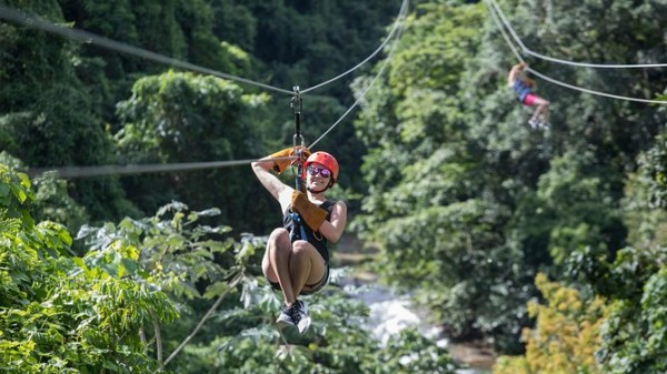 Kemer Canyoning Rafting & Zipline Tour