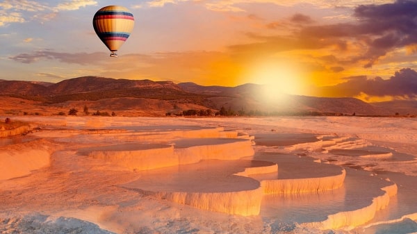Pamukkale Hot Air Balloon Flight from Manavgat