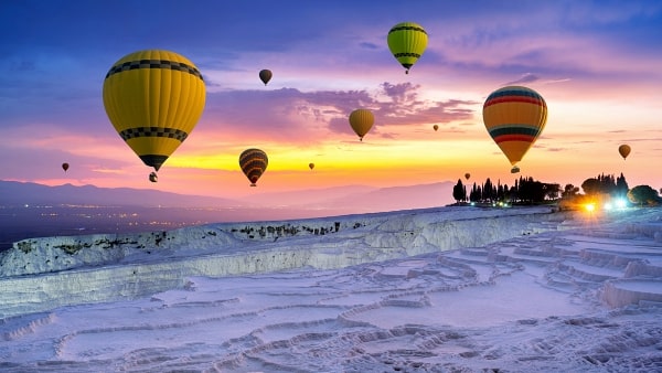 Pamukkale Hot Air Balloon Flight from Manavgat