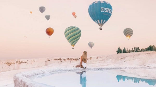 Pamukkale Hot Air Balloon Flight from Manavgat